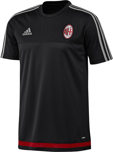 Ac Milan 2015-16 Training Shirt Black